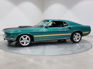 1969 Ford Mustang Mach 1 351ci Windsor - Silver Jade Metallic