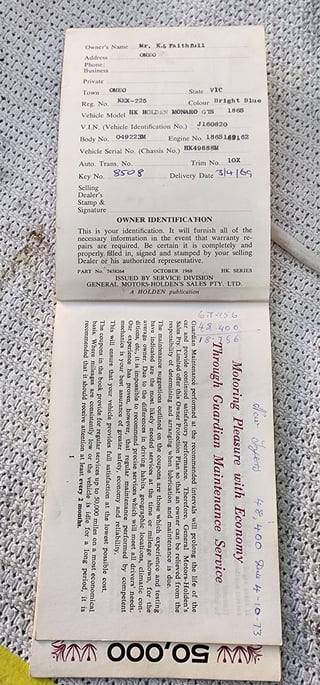 1969 HK GTS Monaro - Bright Blue Metallic 