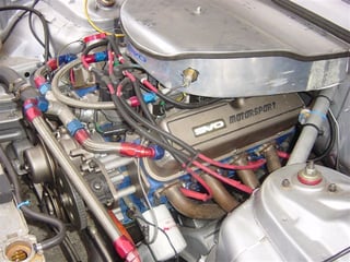 Mick Webb built EL SVO race car