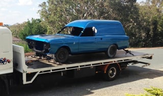 1970 XW Falcon Windowless Panelvan