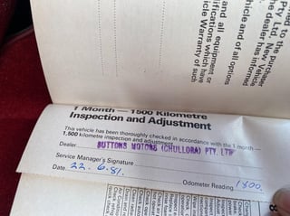 1980 VC HDT Brock Commodore Build No.230