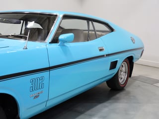 1974 Ford XB Falcon 500 GS V8 Manual Hardtop - Deep Aqua