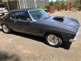 1971 HQ Holden Monaro LS Street Machine - Black Beauty