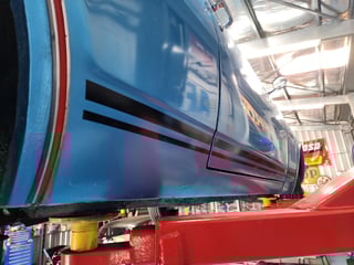 1969 HK GTS Monaro - Bright Blue Metallic 