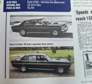 1971 XY Falcon GTHO Phase 3