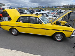 1971 XY GT Falcon - RAA Yellow