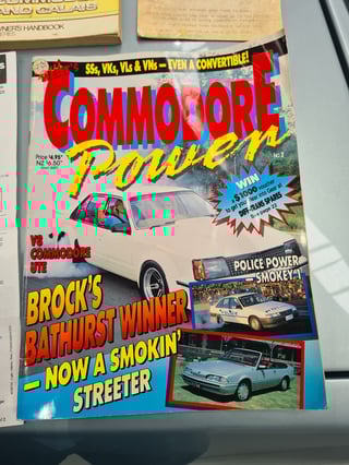 1986 VL HSV Walkinshaw Commodore Replica Convertible