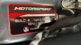 2017 VF Series II Holden Commodore Motorsport Edition No. 453
