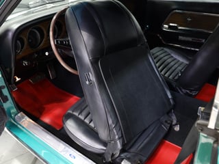 1969 Ford Mustang Mach 1 351ci Windsor - Silver Jade Metallic