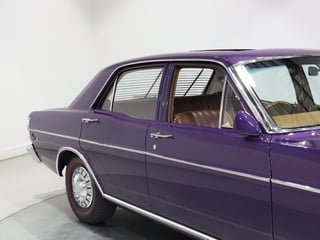 1971 Ford XY Falcon 500 6cyl Top Loader - Wild Violet Sunroof