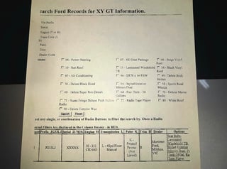 1971 XY GTHO Falcon Phase 3