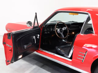 1966 Ford Mustang Coupe 289ci LHD- Candy Apple Red