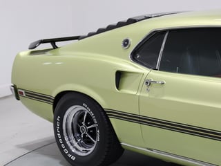 1969 Ford Mustang Mach 1 351 4V Windsor 4sp Man - Lime Gold