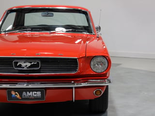 1966 Ford Mustang Coupe 289ci RHD - Signal Flare Red
