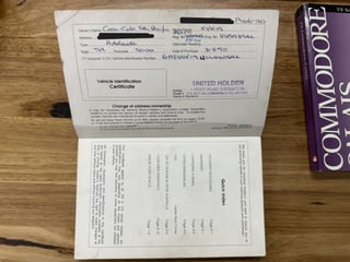 1990 Holden VN SS - Atlas Grey 