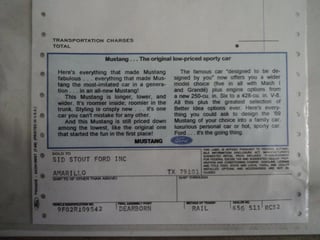 1969 Mustang 428 Cobra Jet