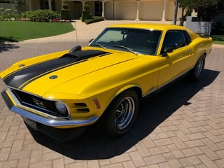 1970 Mustang Mach 1 - 351 V8 4 speed Manual