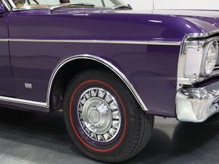 1971 Ford XY Falcon 500 6cyl Top Loader - Wild Violet Sunroof