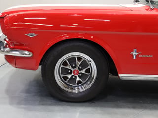 1966 Ford Mustang Coupe 289ci LHD- Candy Apple Red