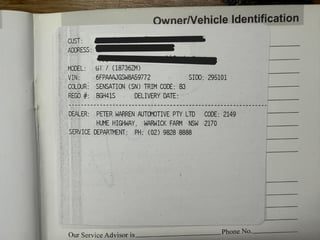 2008 FPV BF MKII GT BOSS 302  Build No 749 - Sensation Blue 