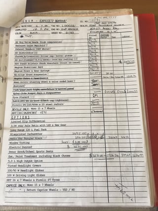 1984 WB HDT Statesman Caprice Magnum #1271