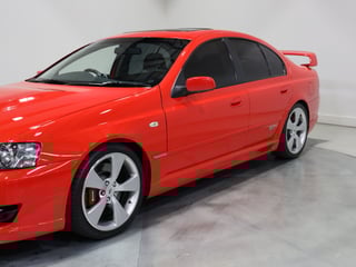 2007 FPV BF MKII GT BOSS 302 Build No 623 - Vixen Red 