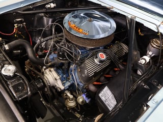 1966 Ford Mustang Convertible GT - 289 4V - Silver Blue