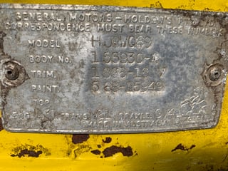 1975 HJ GTS Monaro 5 Litre 4 speed