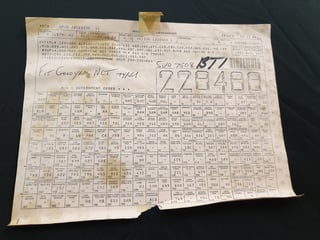 1986 VL Commodore SL 4.9L Police Car - BT1