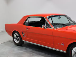 1966 Ford Mustang Coupe 289ci RHD - Signal Flare Red