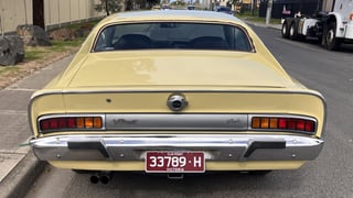 1973 Chrysler VJ Valiant Charger 770 E55 340ci V8 - Sandstone