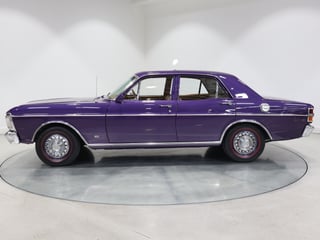 1971 Ford XY Falcon 500 6cyl Top Loader - Wild Violet Sunroof