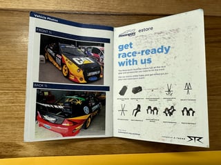 2001 CAT Racing 600 AU Falcon Supercar - John Bowe