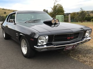 1971 HQ Holden Monaro LS Street Machine - Black Beauty