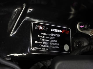2016 HSV GEN-F2 GTS Build No 675 6sp Man - Phantom Black