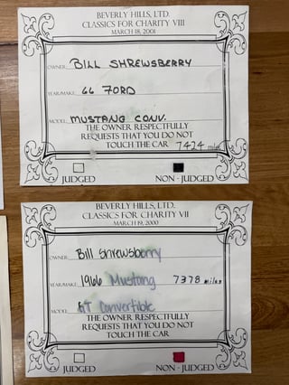 1966 Ford Mustang Convertible GT - 289 4V - Silver Blue