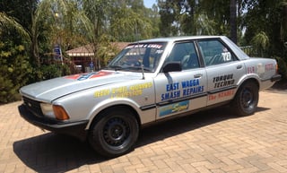 TF Cortina Rally car