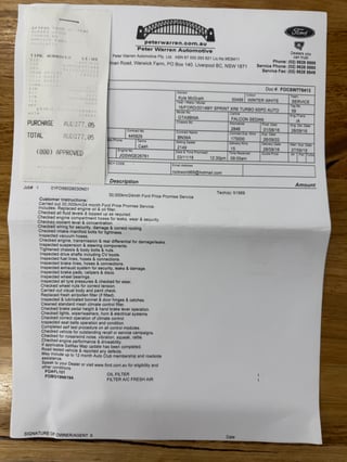 2016 Ford FGX Falcon XR6 Sprint Build No 361 - 5,784 km