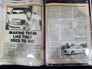 1980 VC HDT Brock Commodore #157