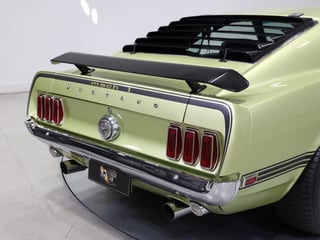 1969 Ford Mustang Mach 1 351 4V Windsor 4sp Man - Lime Gold