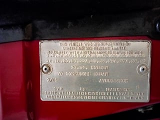 1980 VC HDT Brock Commodore Build No. 195