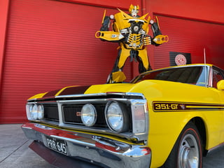 1971 XY GT Falcon - RAA Yellow