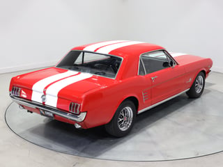 1966 Ford Mustang Coupe 289ci LHD- Candy Apple Red