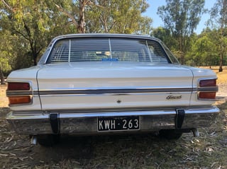 1971 XY Ford Fairmont - Ultra White