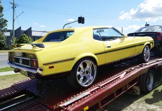 1972 Mustang 2 door hardtop Show car