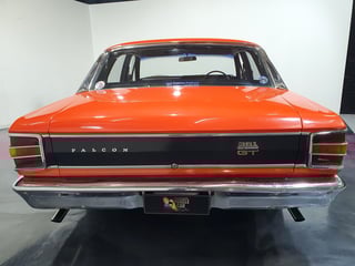 1970 XW GT Falcon - Brambles Red