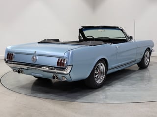 1966 Ford Mustang Convertible GT - 289 4V - Silver Blue