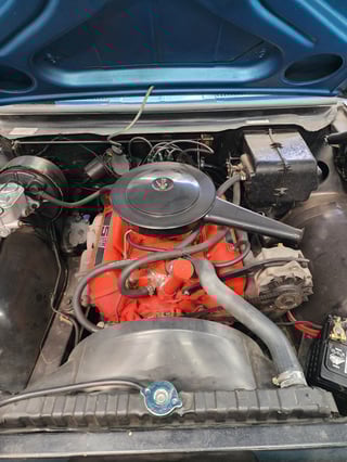 1969 HK GTS Monaro - Bright Blue Metallic 