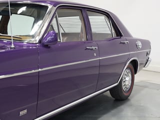 1971 Ford XY Falcon 500 6cyl Top Loader - Wild Violet Sunroof