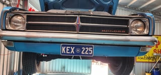 1969 HK GTS Monaro - Bright Blue Metallic 